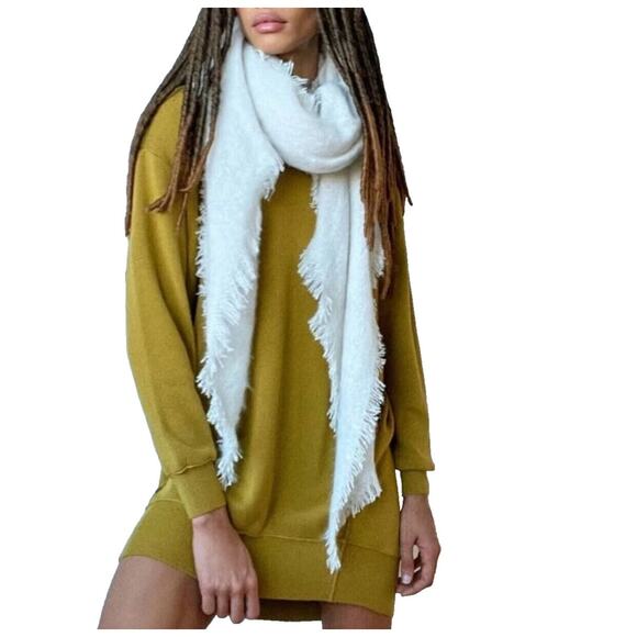 Saturday Sunday by Anthropologie Mustard Tunic Sweater Mini Dress Size Women's S - Picture 2 of 11